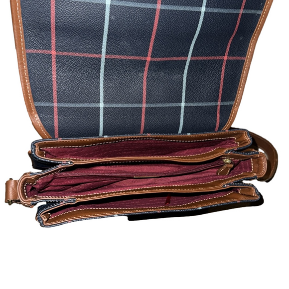 BURBERRY VINTAGE CROSSBODY HANDBAG - Picture 8 of 14